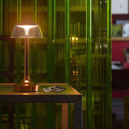 Flos - BON JOUR UNPLUGGED RAME Lampada da tavolo portatile