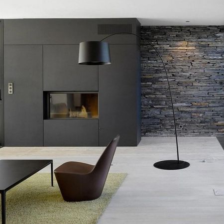 Foscarini - Twiggy Nera Lampada da Terra