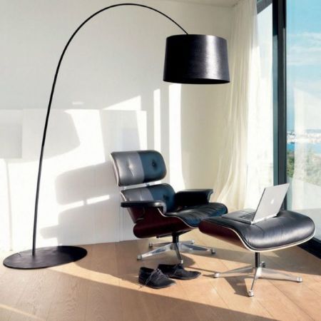 Foscarini - Twiggy Nera Lampada da Terra