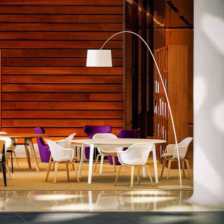 Foscarini - Twiggy Grigio Lampada da Terra