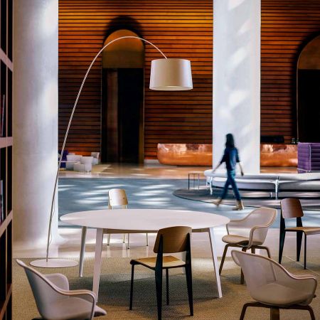 Foscarini - Twiggy Grigio Lampada da Terra