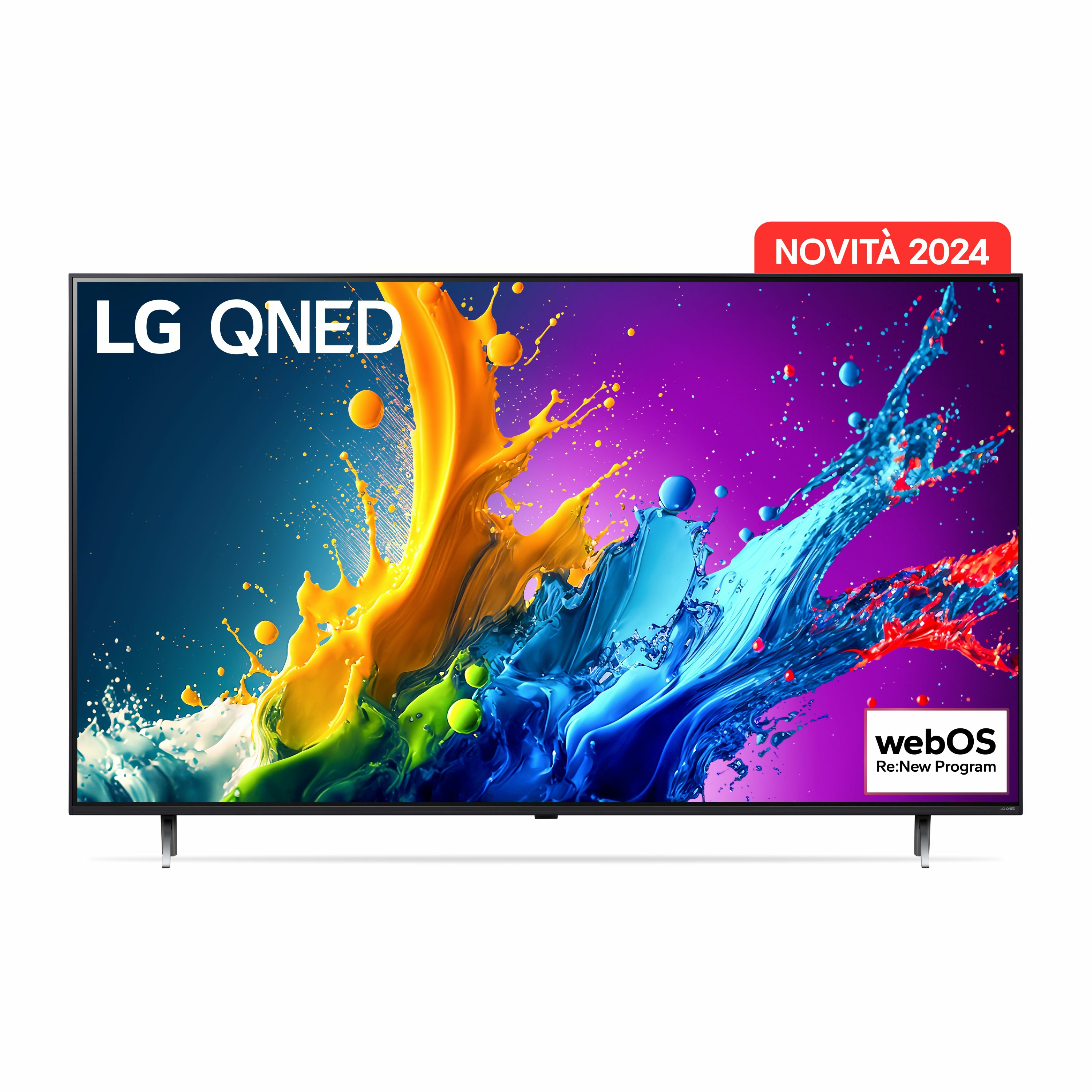 Lg TV QLED 86" 86qned80t6a Blu