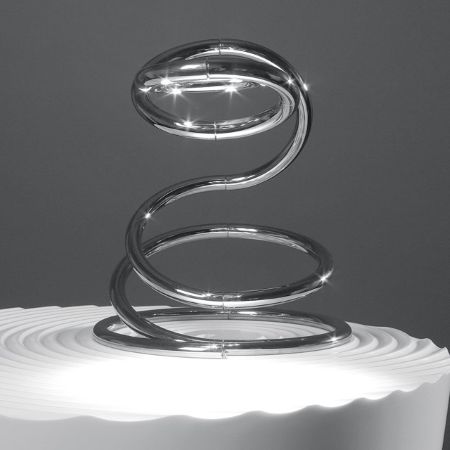 Iguzzini Illuminazione - PizzaKobra Lampada da Tavolo Cromo