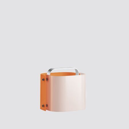 Iguzzini Illuminazione - Polsino Small Bianco/Arancio Lampada da Tavolo
