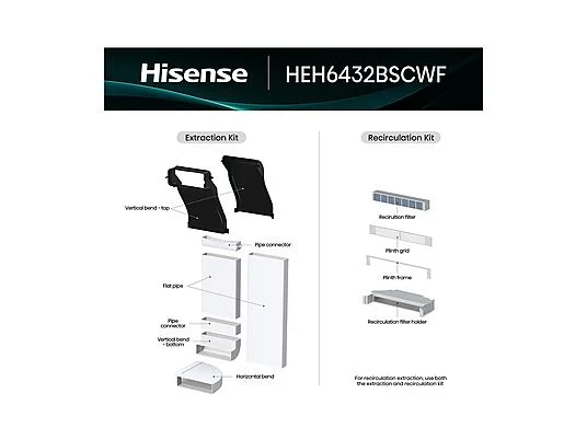 Hisense Piano Cottura a Induzione Heh6432bscwf