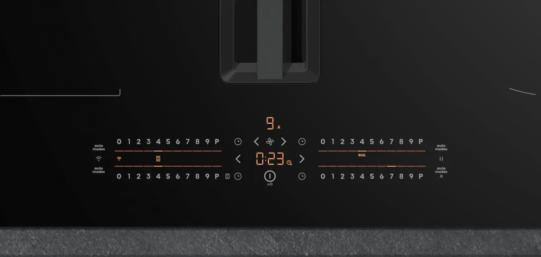 Hisense Piano a Induzione con cappa integrata Heh8432bscwf  nero