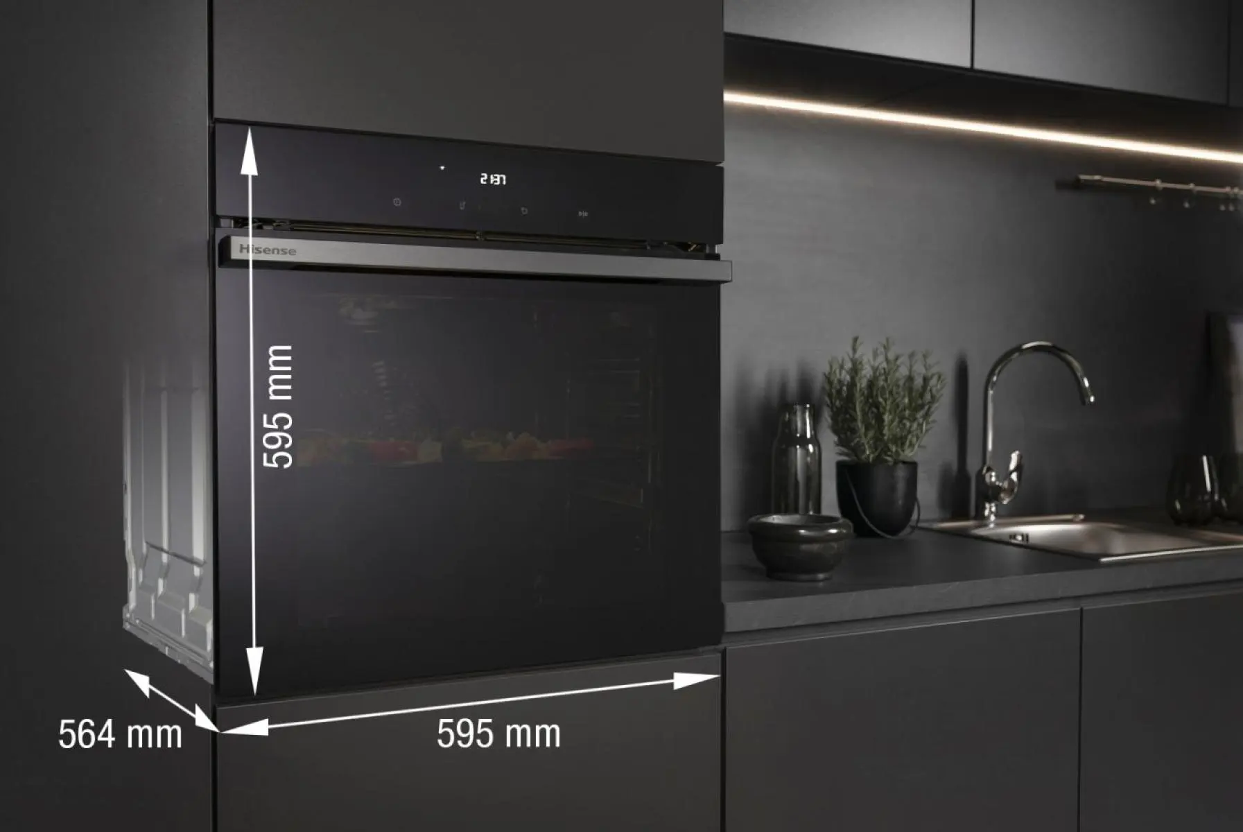 Hisense Forno Multifunzionale Ho66f Pizzachef Nero