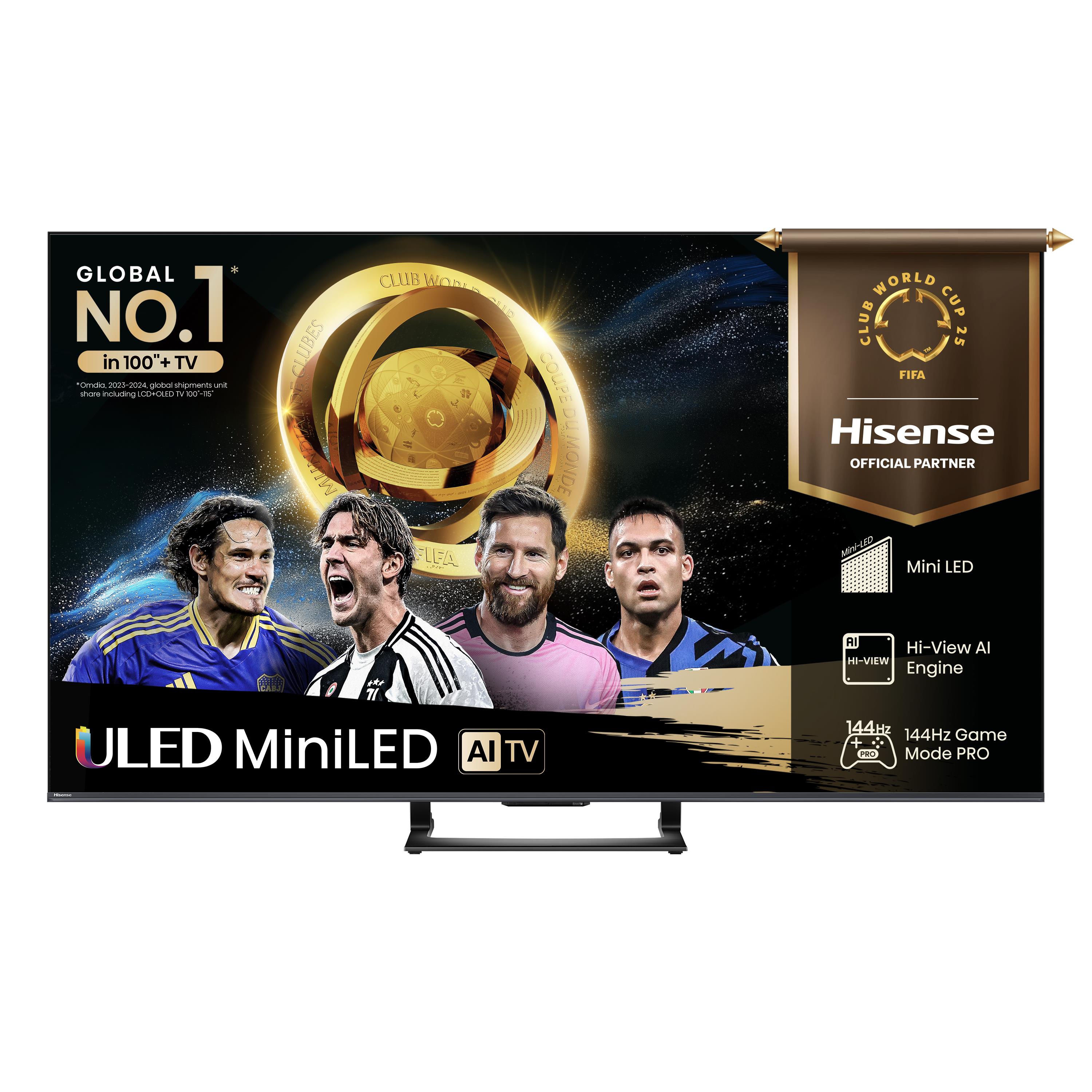 Hisense TV miniled 65"  65u79q nero
