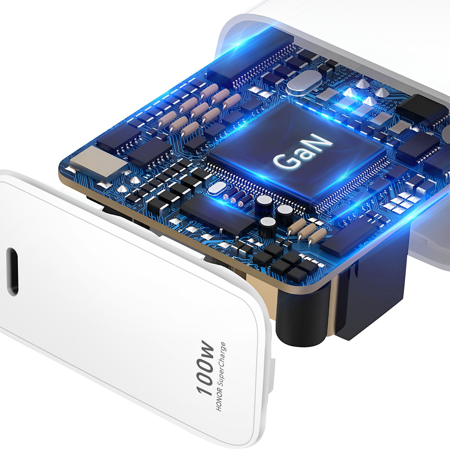 Honor Caricabatterie GaN 100W 5503abha Usb-C Bianco
