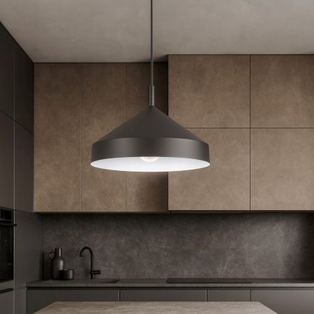 Ideal Lux - Yurta Nero Lampada da Sospensione