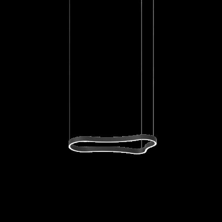 Ideal Lux - Waves-1 Nero Lampada a Sospensione