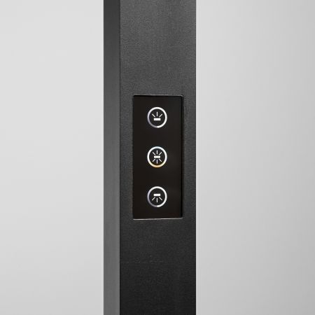 Ideal Lux - Comfort2 Nero Lampada da terra