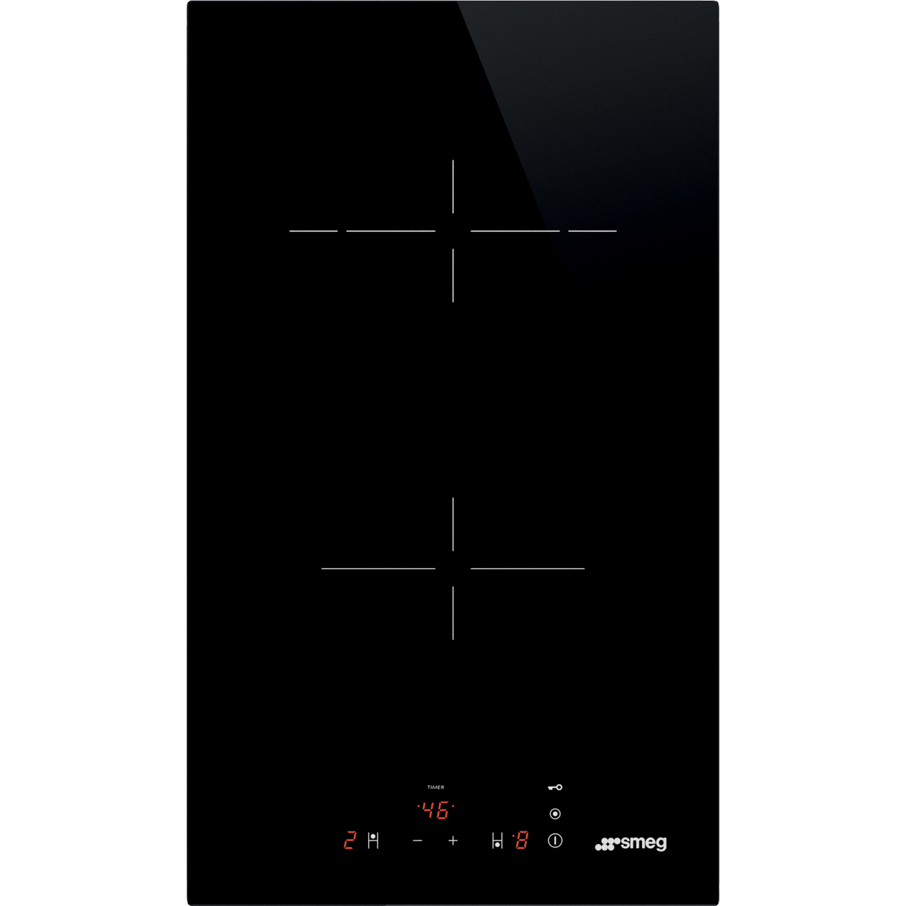 Smeg Piano cottura ad induzione Se232td2 Nero