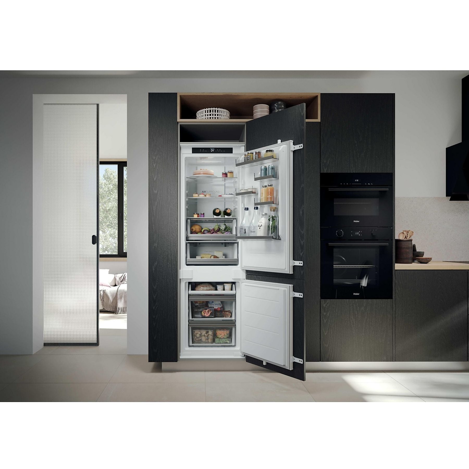 Haier Frigorifero da incasso Hbqw5518d Bianco