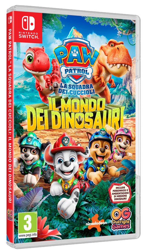 Namco Bandai Paw Patrol La Squadra Dei Cuccioli: Il Mondo Dei Dinosauri - Nintendo Switch