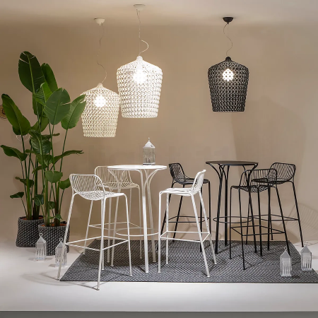 Kartell - Kabuki Cristallo Lampada a Sospensione