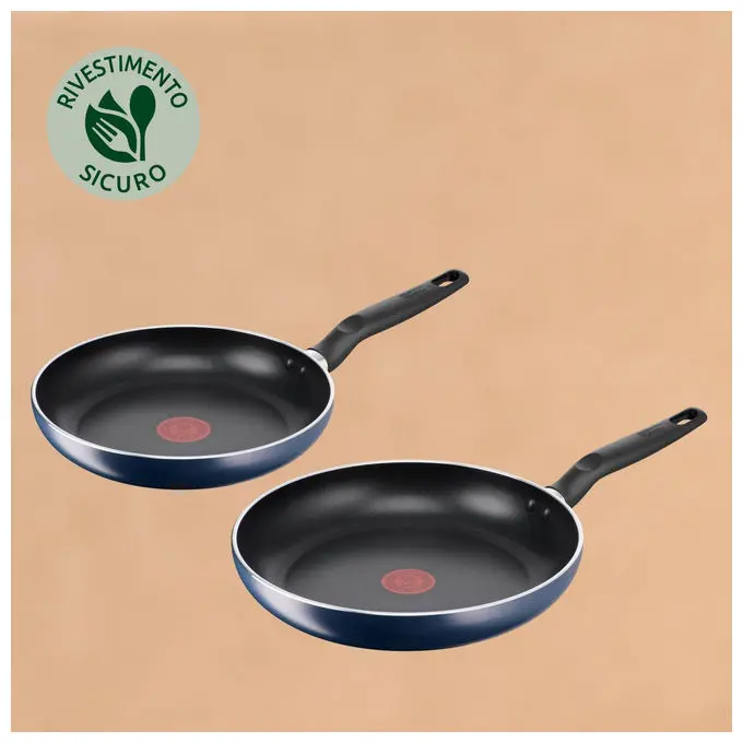 Lagostina Set padelle antiaderenti 24CM / 28CM Mirtillo