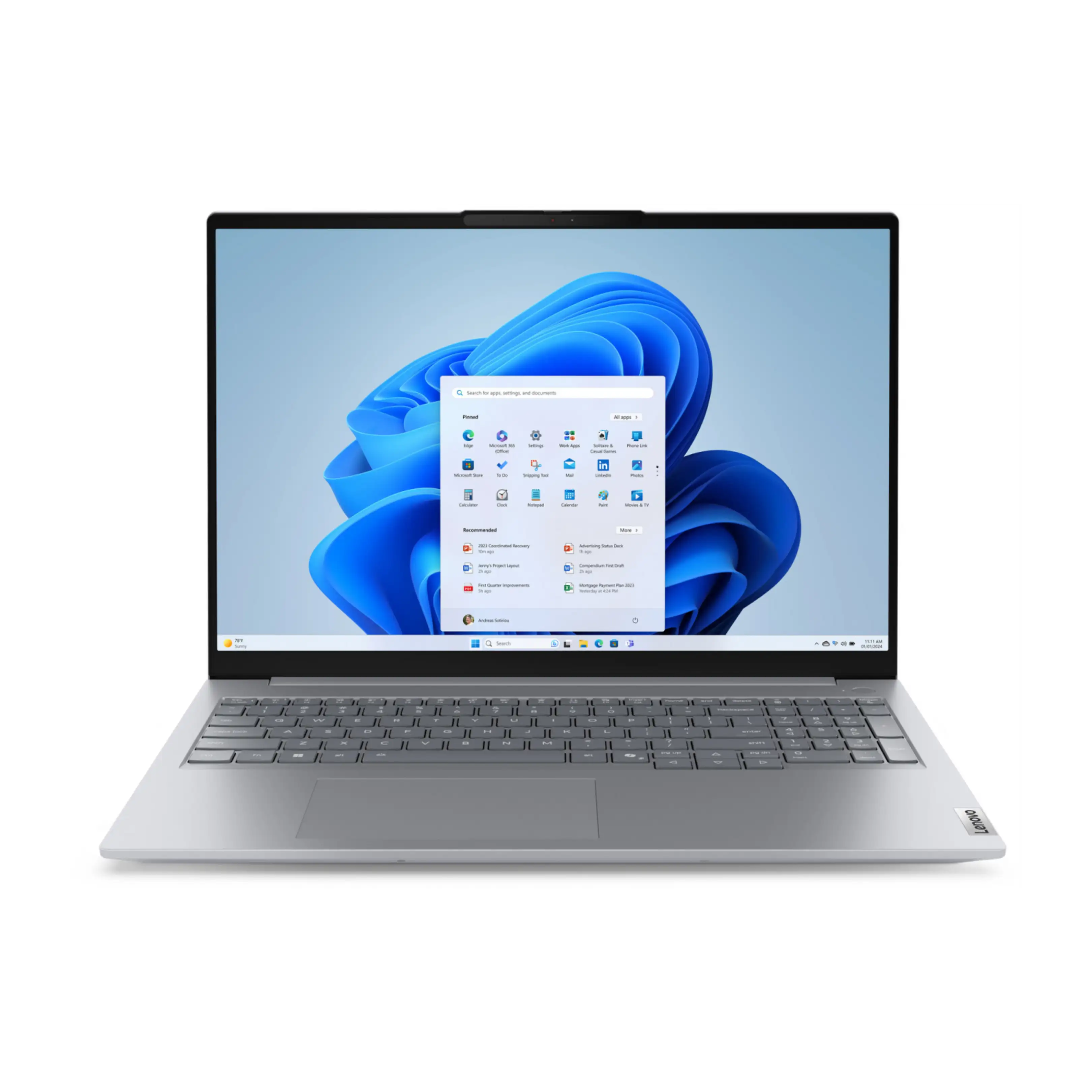 Lenovo Notebook ThinkBook 16 Gen 8 16" 16/512GB 21sk00pfix Grigio