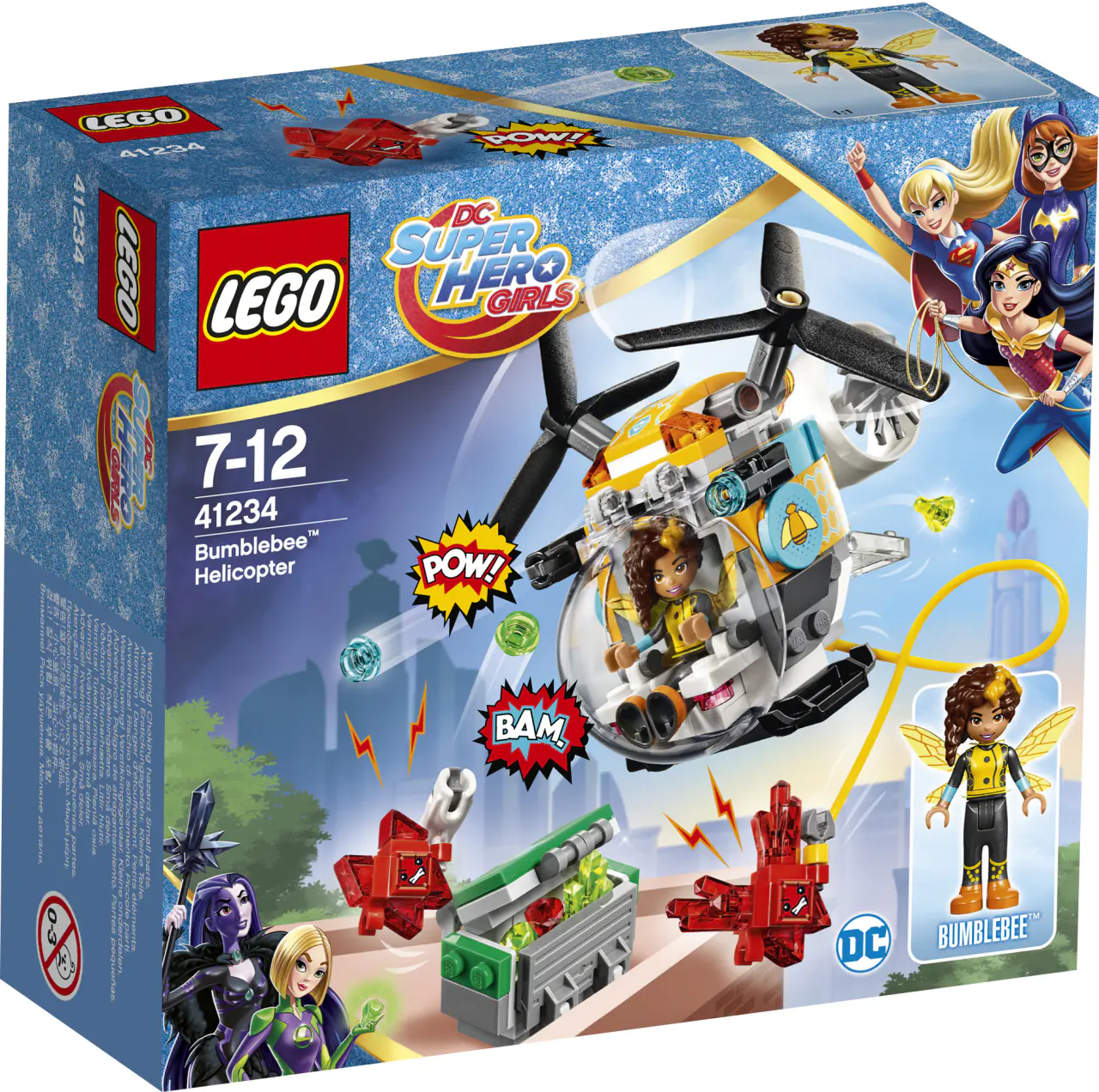 Lego® DC SUPER HERO GIRLS - L'ELICOTTERO DI BUMBLEBEE 41234