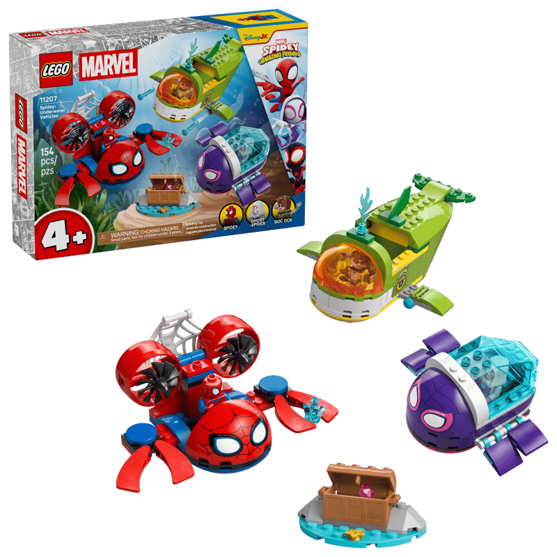 Lego® Mrevl Spidey: Veicoli subacquei 11207