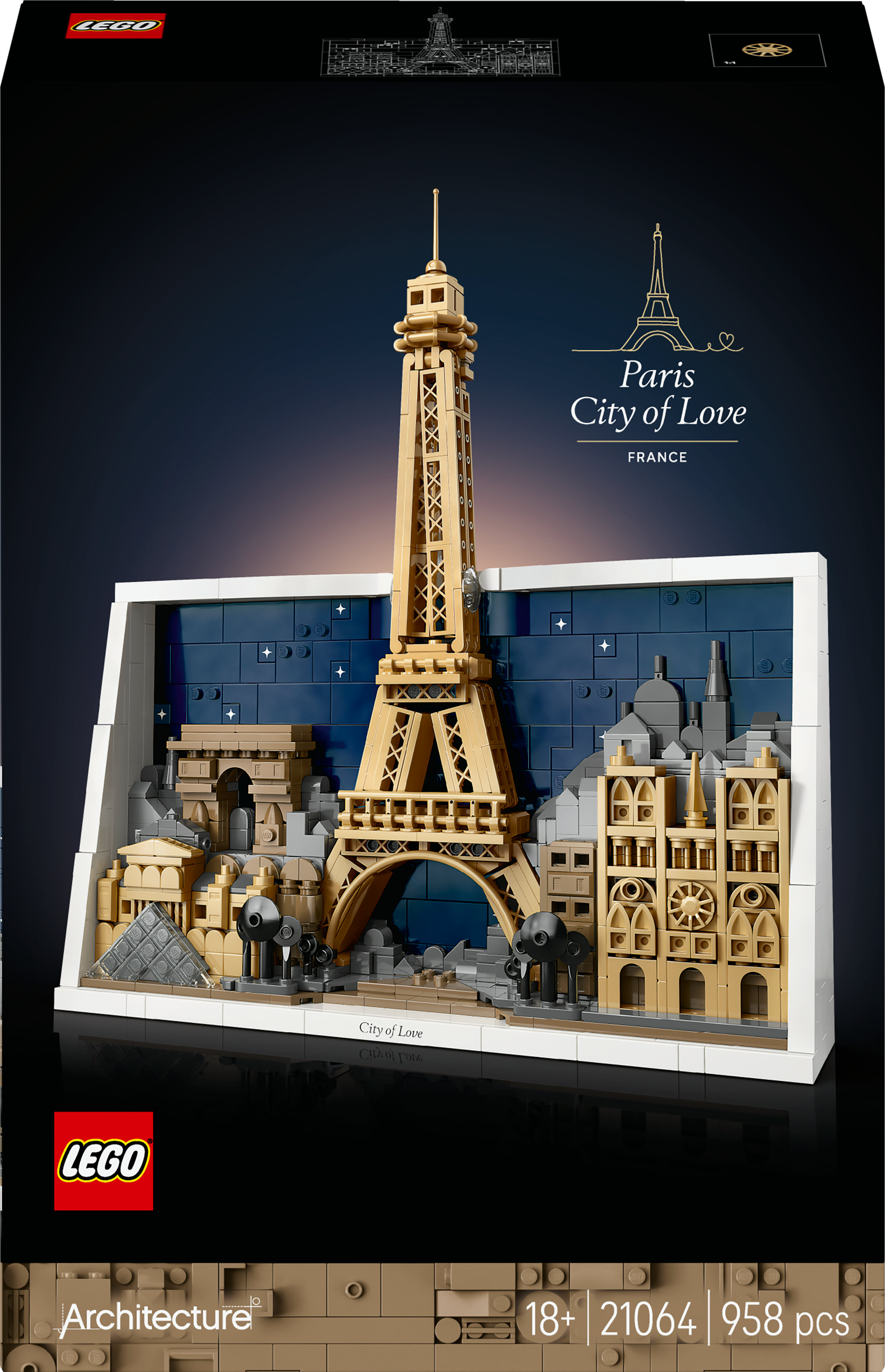 Lego Architecture Parigi – La città dell’amore 21064