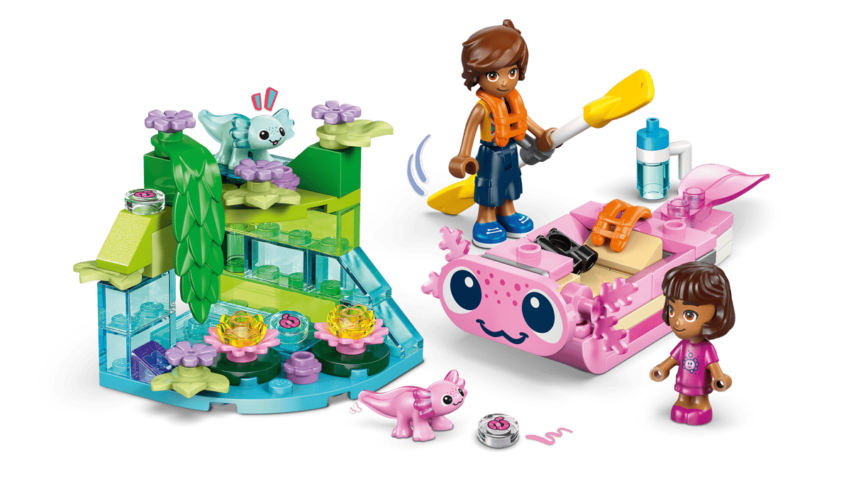 Lego® Barca d’avventura Axolotl 42681