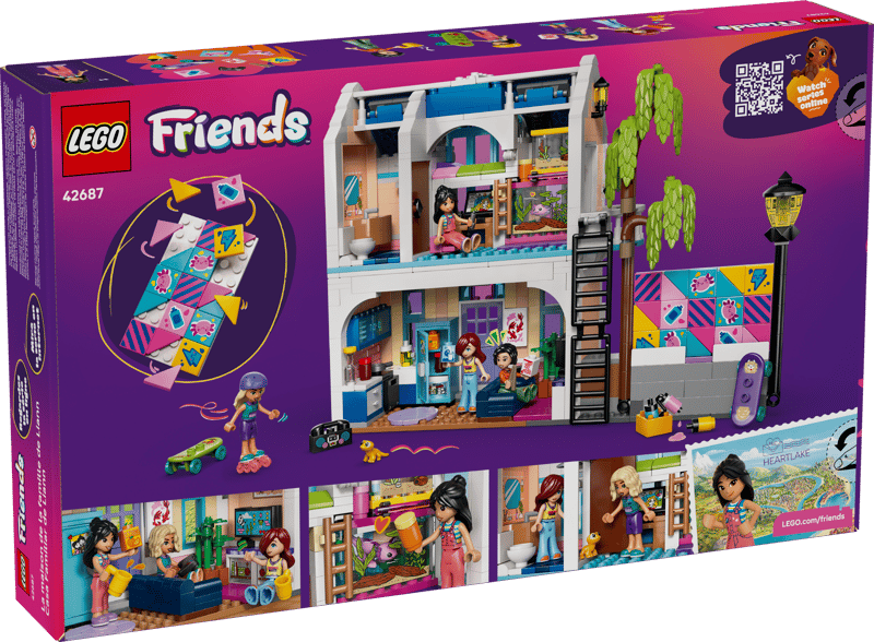 Lego® Friends Casa della famiglia di Liann 42687