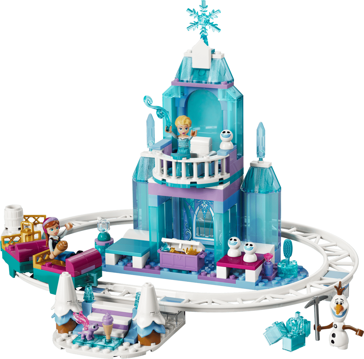 Lego® Castello di ghiaccio di Elsa e avventura sulla neve 43281