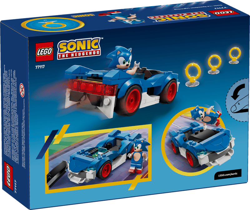 Lego® Sonic: Fulmine supersonico 77117