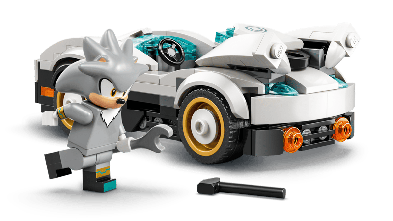 Lego® Sonic the Hedgehog: Auto di Silver vs. Monster Truck di Knuckles 77118