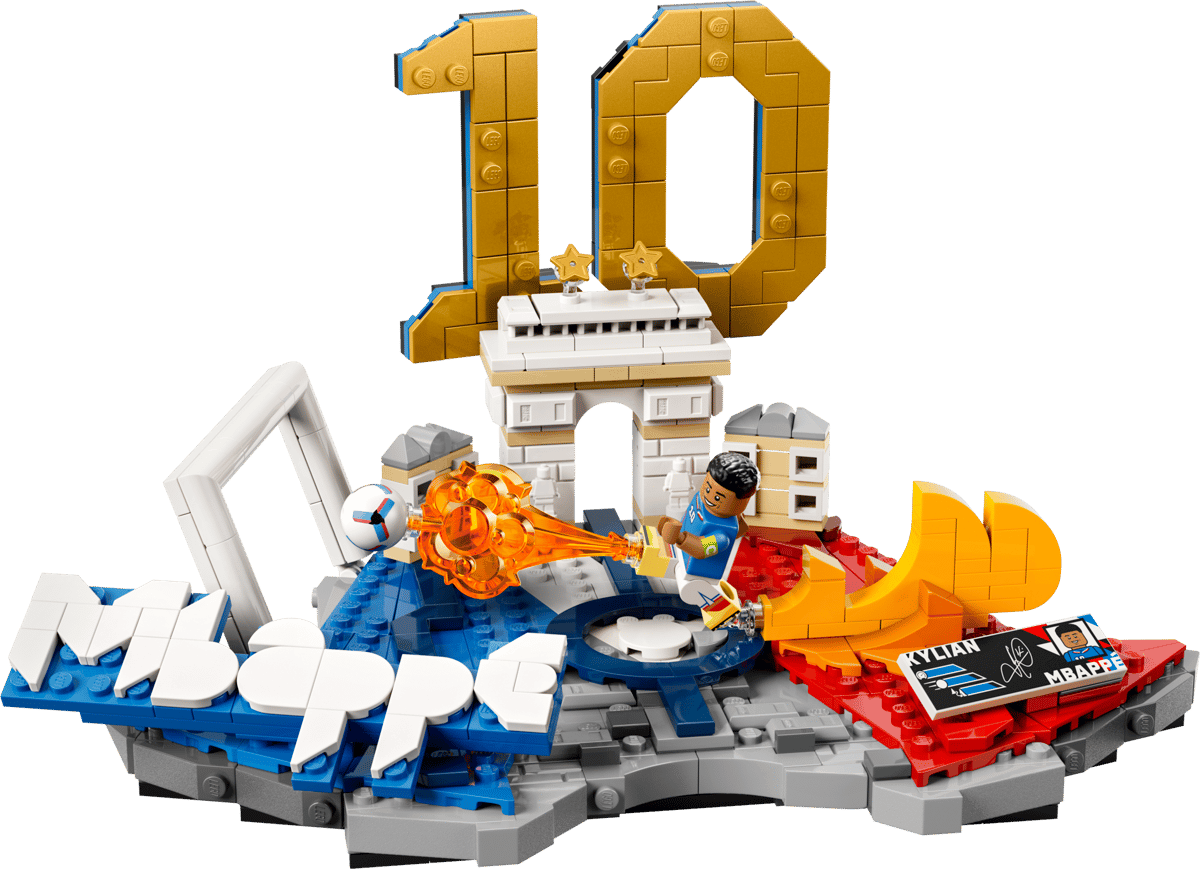 Lego Kylian Mbappé – Highlights calcistici 43013