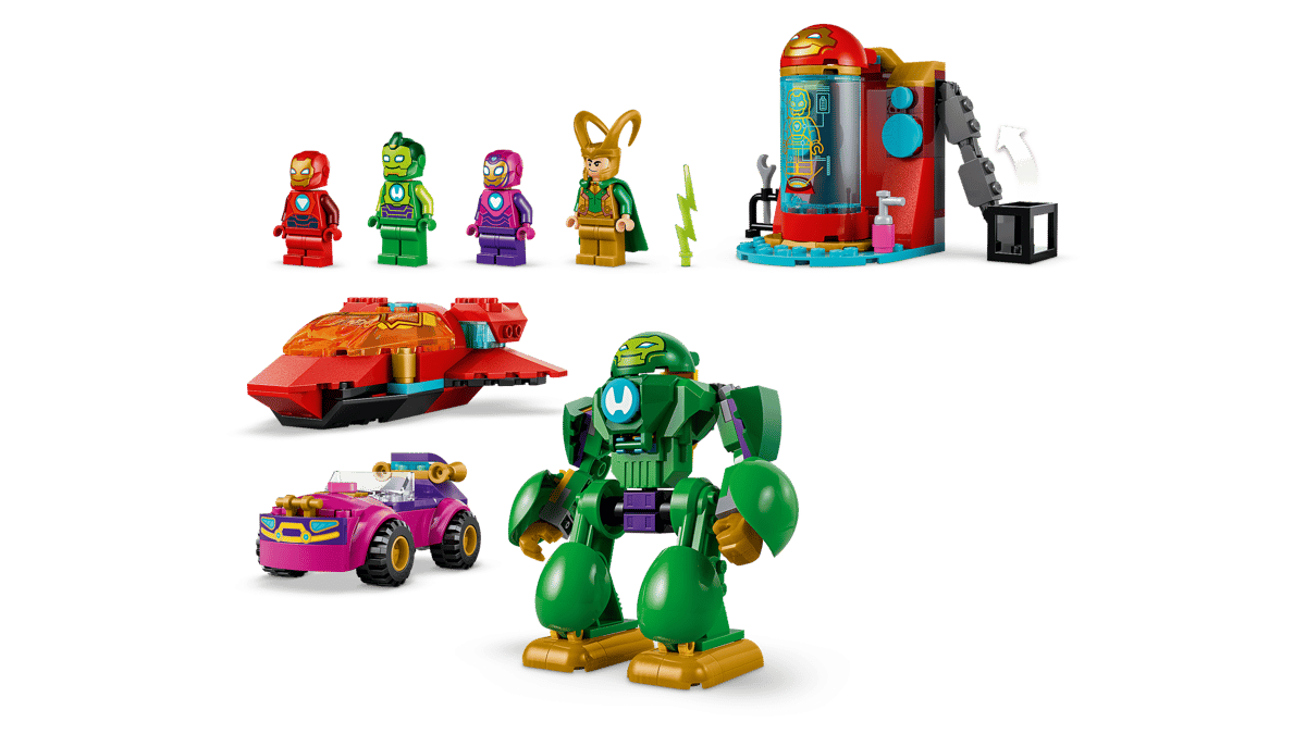 Lego® Marvel Loki vs. Team Iron Man 11211