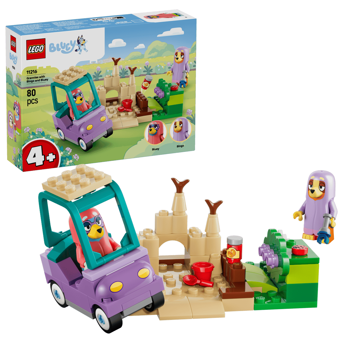 Lego® Nonne con Bingo e Bluey 11216
