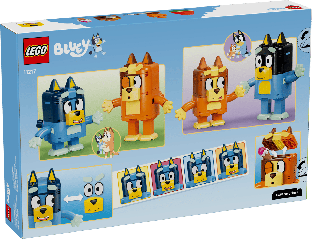 Lego® Bluey Famiglia Bluey in mattoncini 11217