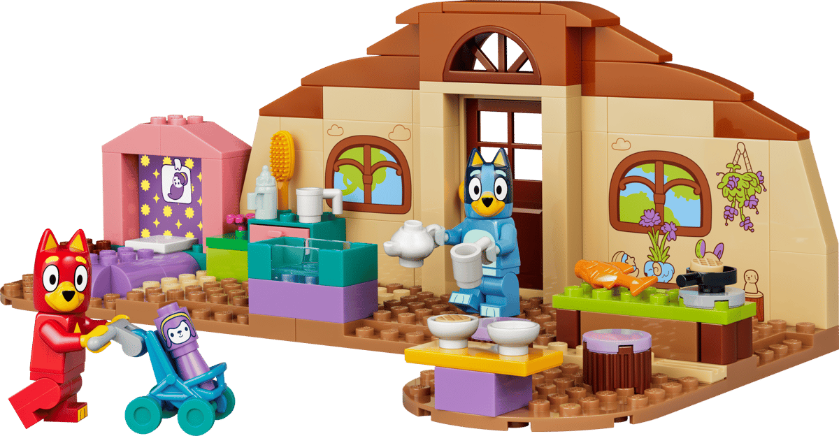 Lego® Bluey A scuola con Rusty e Bluey 11221