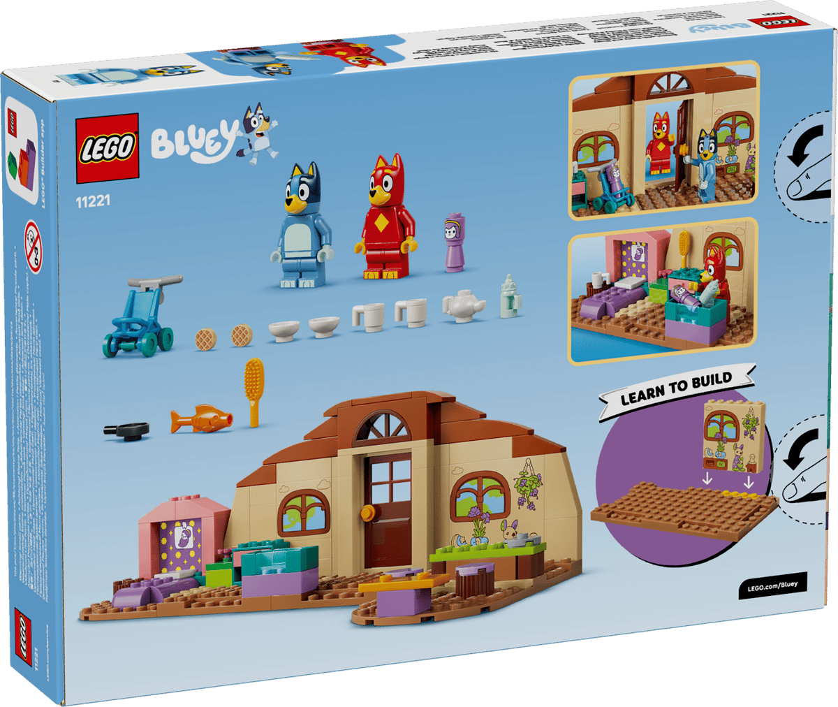 Lego® Bluey A scuola con Rusty e Bluey 11221