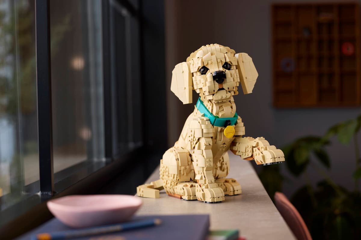 Lego® Icons Cucciolo di Golden Retriever 11384