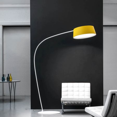 Stilnovo - Oxygen Giallo Lampada da Terra