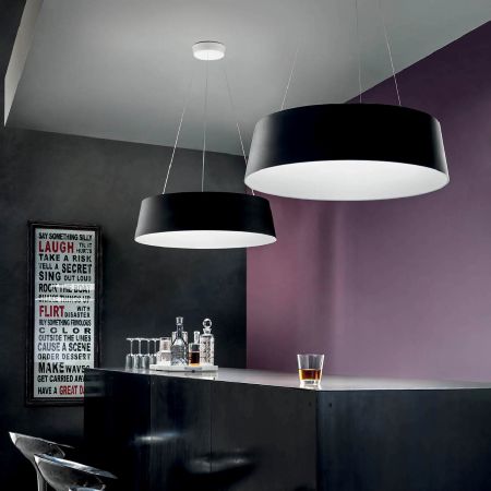 Stilnovo - Oxygen Bianco Lampada a Sospensione D.56 cm