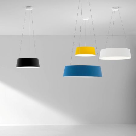 Stilnovo - Oxygen Bianco Lampada a Sospensione D.56 cm