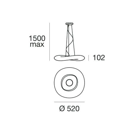 Stilnovo - Mr. Magoo Lampada a Sospensione D52