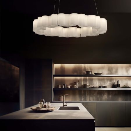 Stilnovo - Honey Lampada a Sospensione D.86 cm