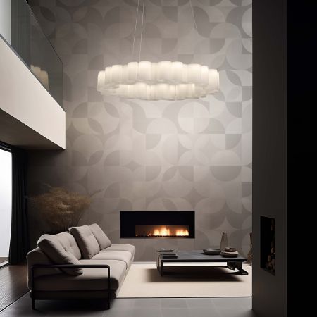 Stilnovo - Honey Lampada a Sospensione D.86 cm