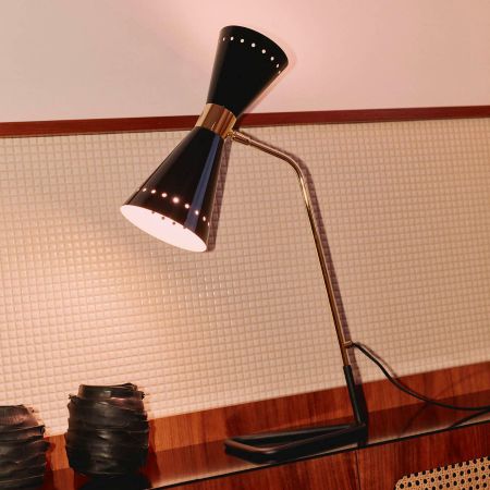 Stilnovo - Megafono Nera da Tavolo