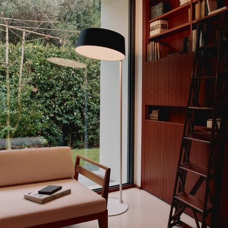 Stilnovo - Oxygen Nero Lampada da Terra