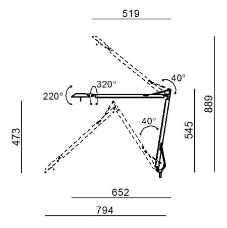 Stilnovo - Torino Bianca Corpo lampada