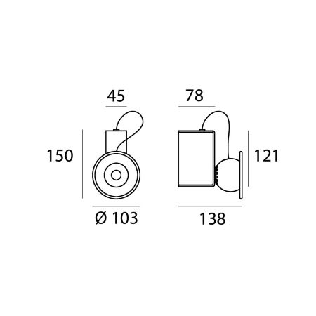 Stilnovo - Minibox da Parete Rosso