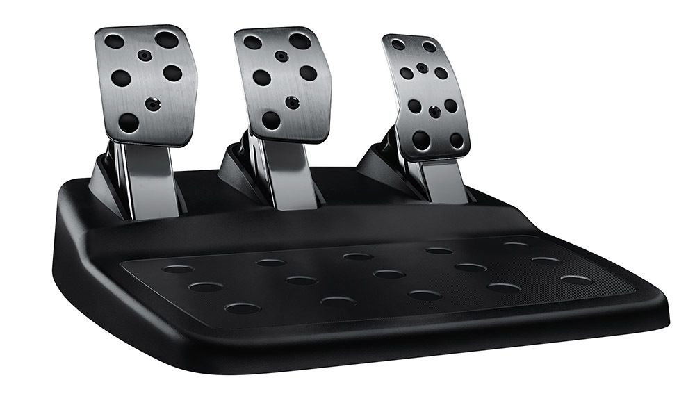 Logitech Set Simulatore di corsa G29 + cuffie G321 + Pedale Nero