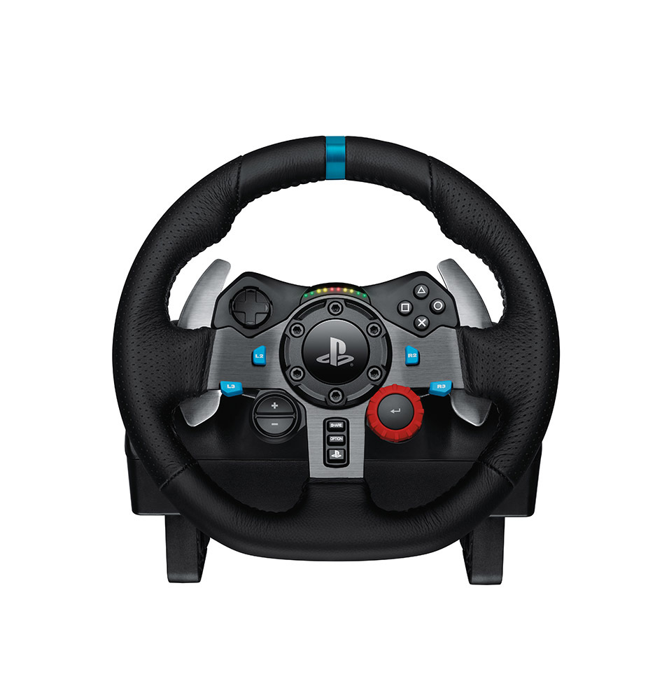 Logitech Set Simulatore di corsa G29 + cuffie G321 + Pedale Nero