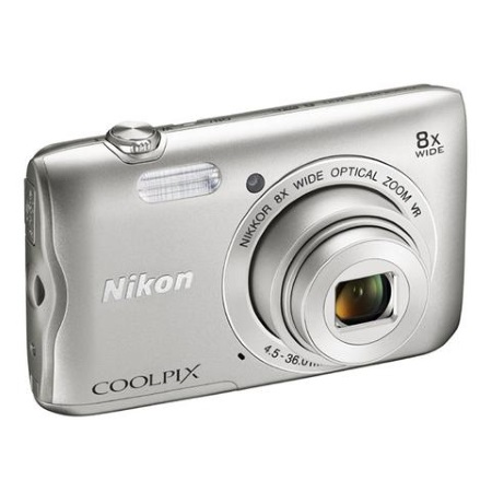 Nikon - COOLPIX A 300 Silver
